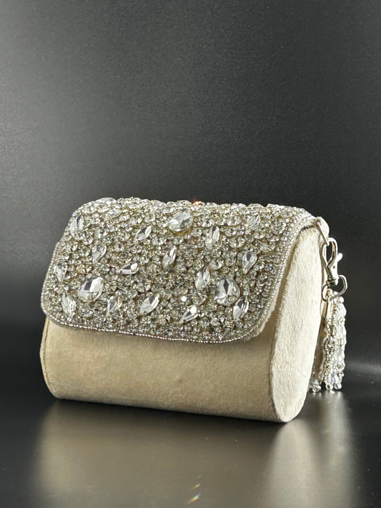 Embellished Envelope Clutch