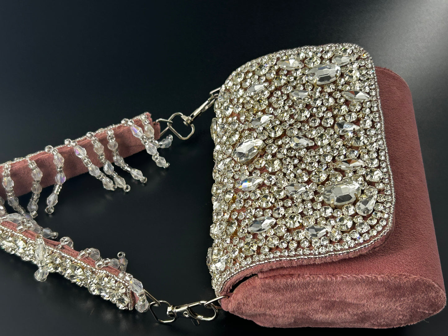 Embellished Envelope Clutch