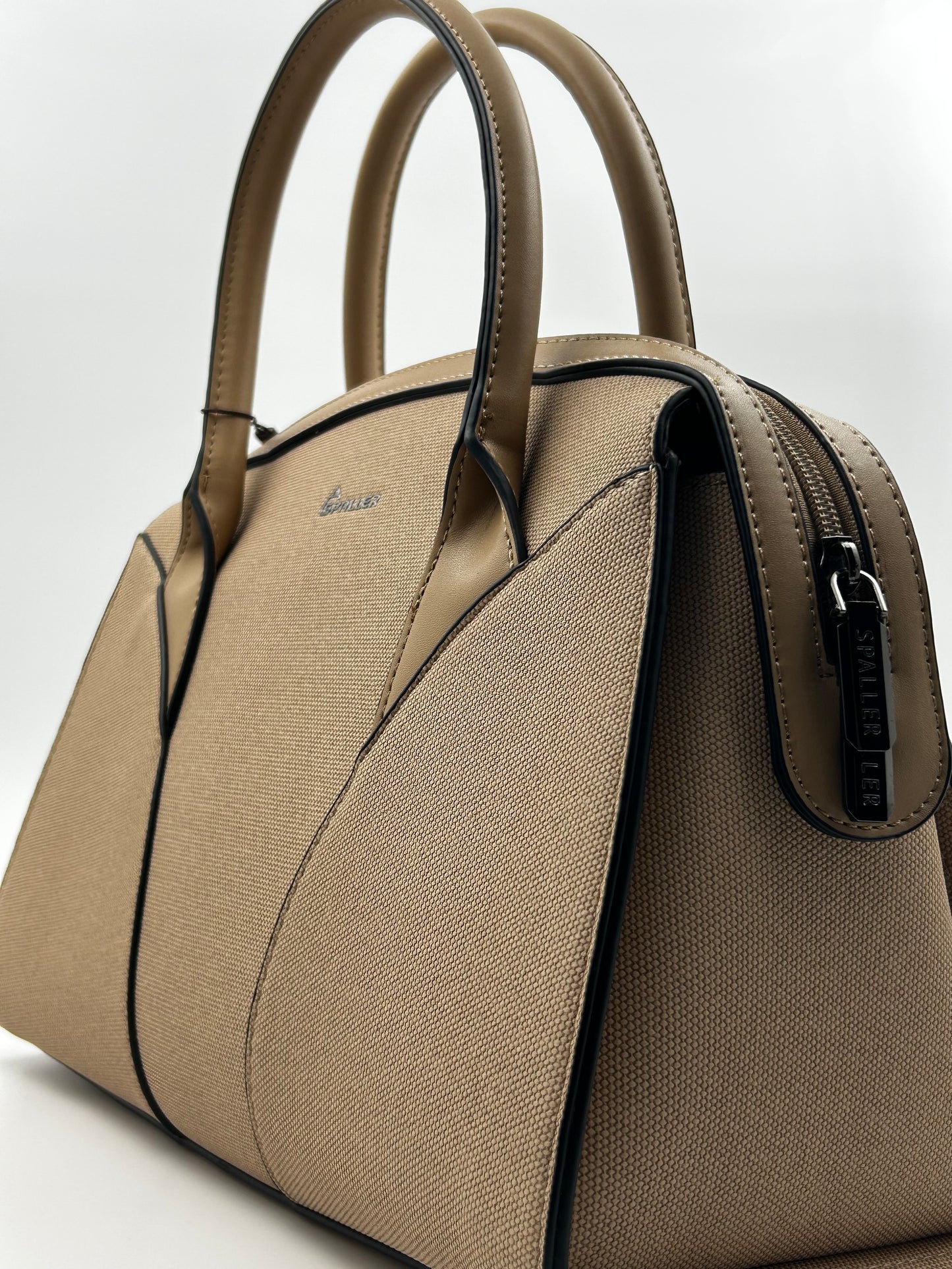 Structured Satchel Handbag